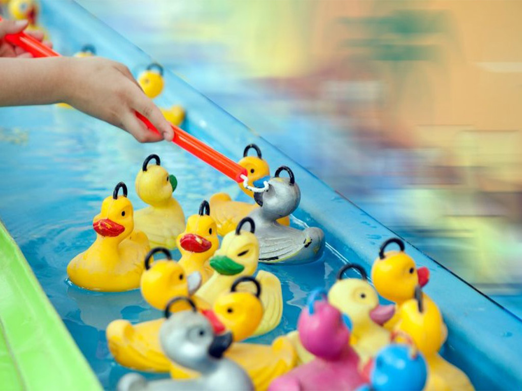 Pêche aux canards